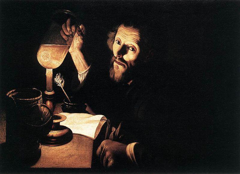 unknow artist A Doctor Examining Urine